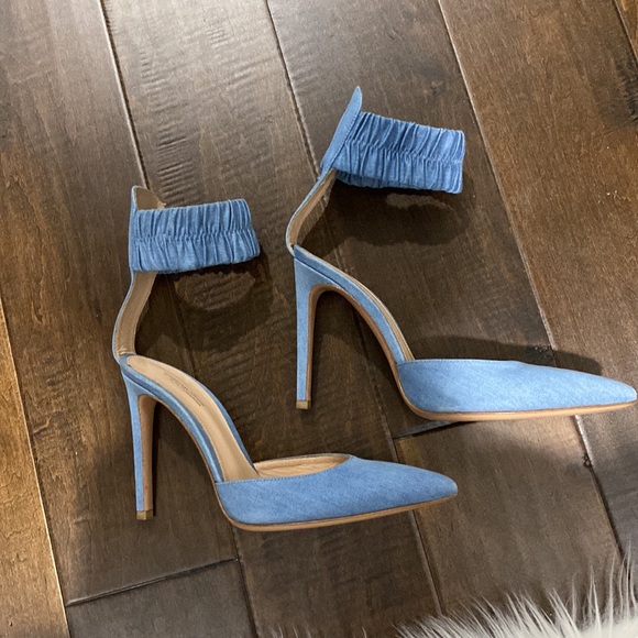 Gianvito Rossi denim heels size 38.5 - Picture 11 of 12